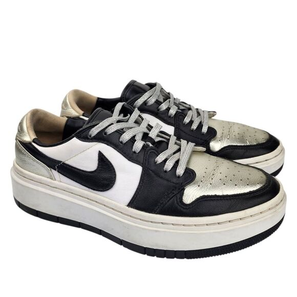 Nike Air Jordan 1 Elevate Low Metallic Silver Toe DQ8561-001 Women's Size 8 - Picture 1 of 16